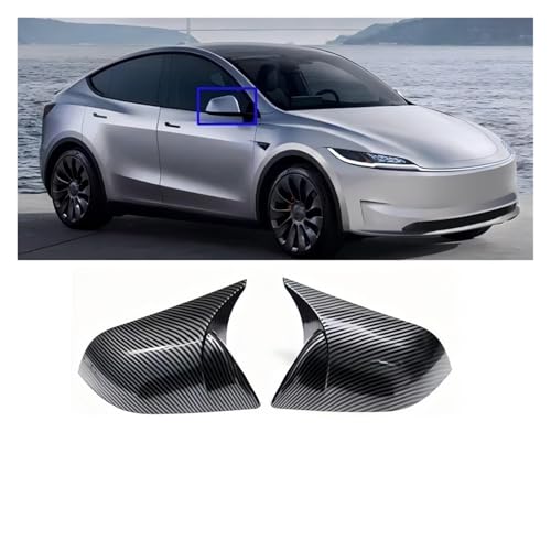 Ensemble rétroviseur extérieur Tesla Model 3 et Y en carbone M3