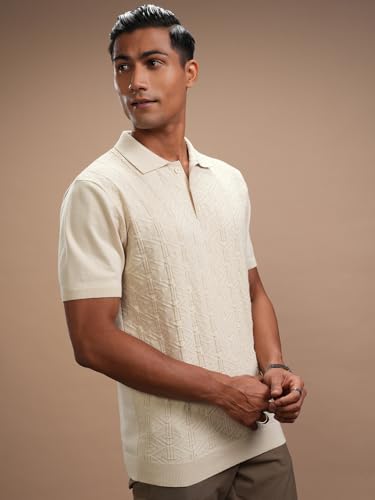 Image of Highlander Men's Polo Tshirt | Flat Knit | Regular Fit | Polo T-Shirt for Man