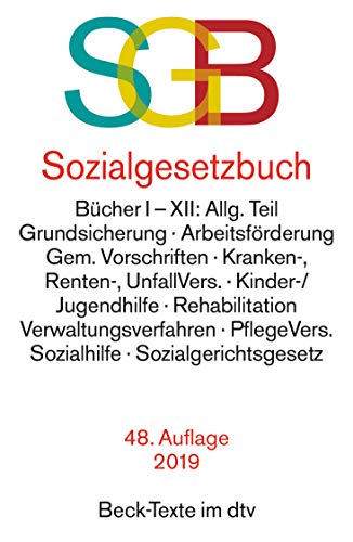 Sozialgesetzbuch, mit Sozialgerichtsgesetz (Beck-Texte im dtv) Sozialgesetzbuch, mit Sozialgerichtsgesetz (Beck-Texte im dtv)