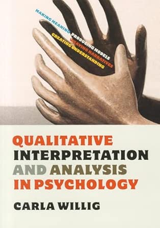 Qualitative interpretation and analysis in psychology book cover