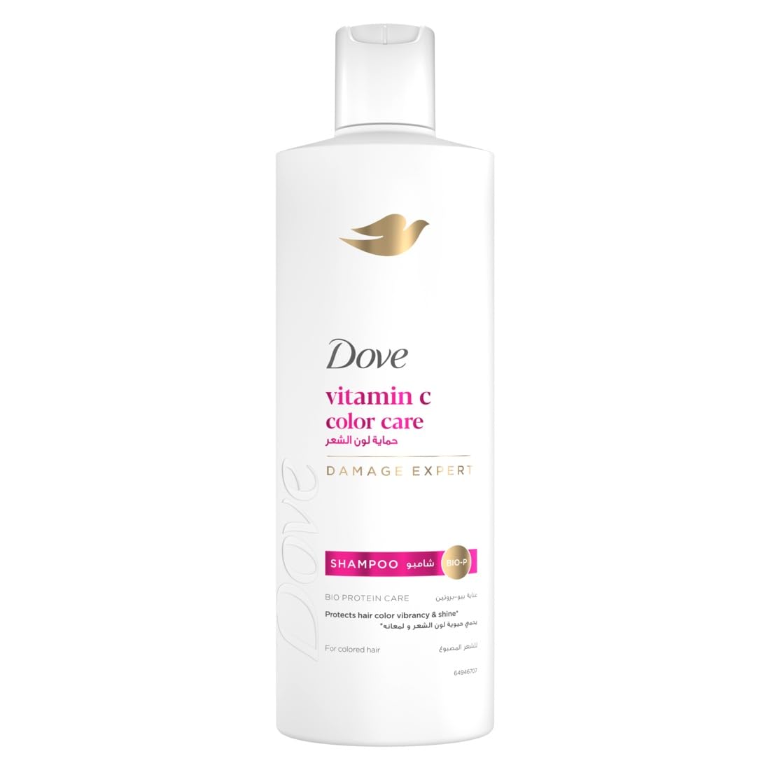 DOVE Shampoo for color treated hair, Colour Care, nourishing care for long lasting and vibrant color, 400ml
