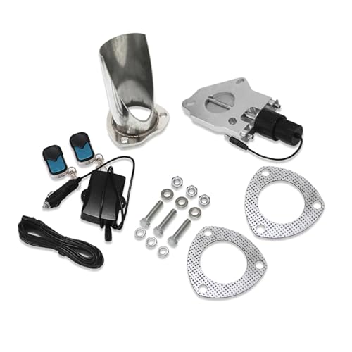 Valvole di Scarico Motore Auto Valvola di Scarico elettrica in Acciaio Inossidabile con Gruppo di Scarico con Controllo remoto