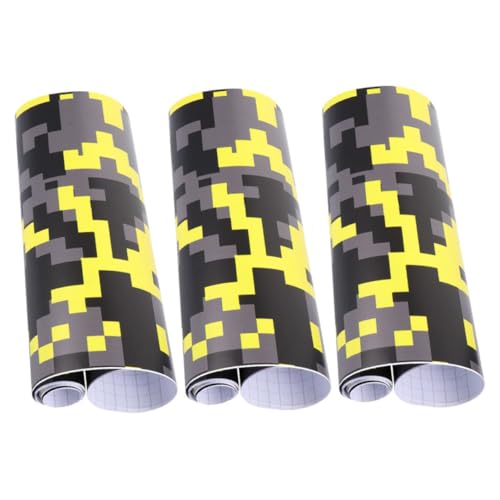 Film vinyle adhésif pour habillage de voiture avec motif camouflage en PVC premium