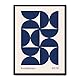 Cuadro bauhaus blue forms ii