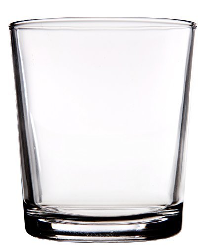 Palais Glassware 'Hendaye' Collection, Clear Glass Sets (Set of 4 - 13 OZ DOF's, Clear)