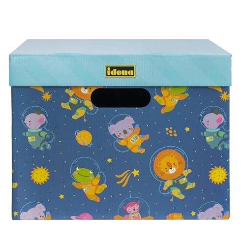 Idena Spielzeugkisten - 2er Set, FSC® Recycled, je 33 x 25 x 35 cm