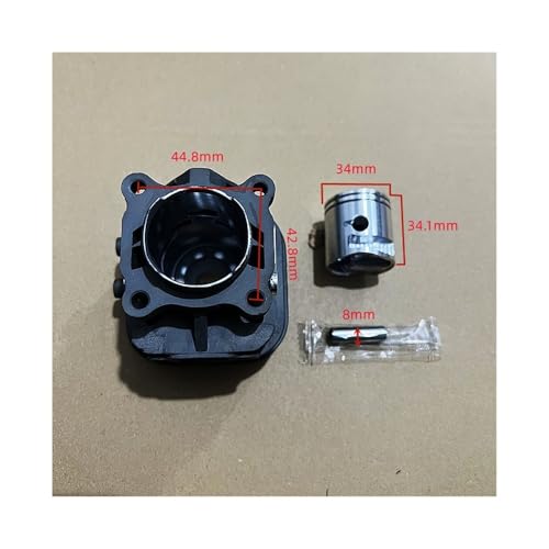 Kit de joints de segments de piston 34 mm pour cylindre compatible 525BX