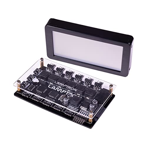 Lamptron ferngesteurte LĂĽfter und ARGB Controller, Schwarz