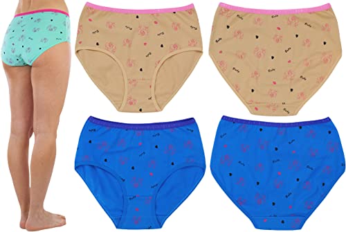 Image of ToBeInStyle Women's Pack of 6 High-Waisted Girdle Brief Tummy Support Everyday Panties