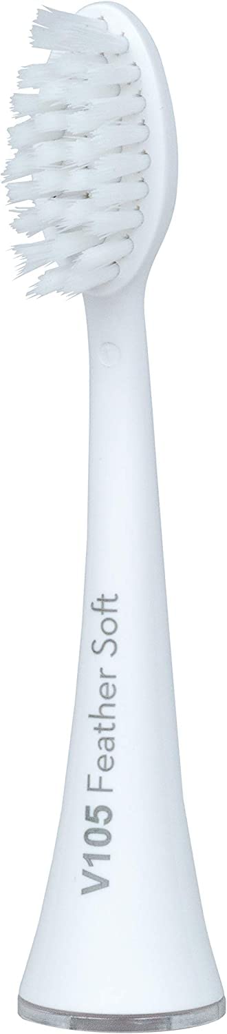 PRO-SYS® VarioSonic® V105 Feather Soft Replacement Heads, Pack of 3. Also fits Burst Brush!