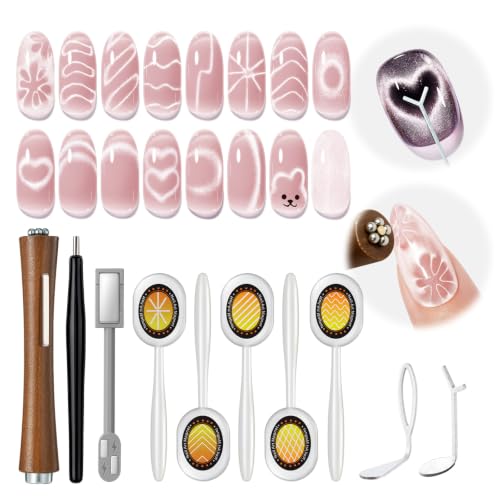 Image of Modelones Cat Eye Magnet, Cateye Magnet for Cateye Gel Polish Tools