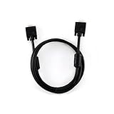Conectores HD15M/HD15M iggual PSICC-PPVGA-20M-B - Cable VGA de 20 Metros, Color Negro