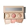 LAURA GELLER NEW YORK Geller’s Greatest Lift-n-Glow Baked Trio Palette – Highlighter, Blush, Bronzer – All Skin Tones