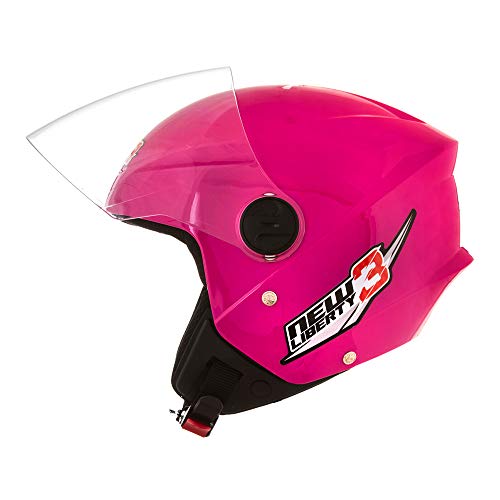 Pro Tork Capacete New Liberty Three 56 Rosa