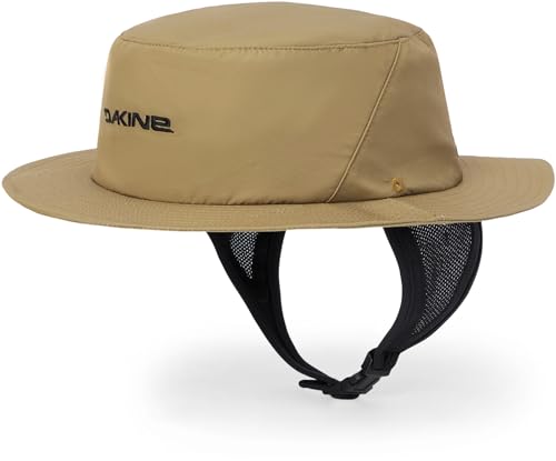 Dakine Indo Surf Hat, UPF 50+ Floating Bucket Hat, Neck Flap Coyote