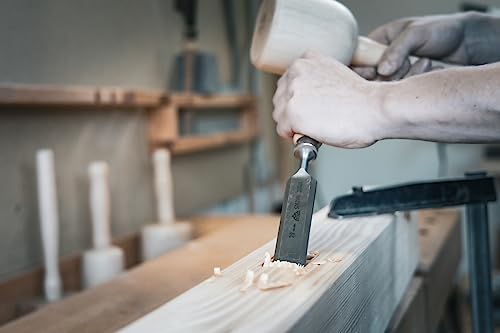 Formón tipo sueco de 40 mm con mango de madera resistente Stubai 353013 4
