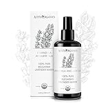 ORGÁNICO CERTIFICADO POR USDA por CERES GmbH, 100% PURO y natural, destilado de FLORES DE LAVANDA (bio) orgánicas y frescas, una de las plantas con aceite esencial más valiosas y ampliamente utilizadas. Cultivado orgánicamente y cosechado éticamente en nuestros propios campos orgánicos de lavanda orgánica en el Valle de las Rosas de Bulgaria