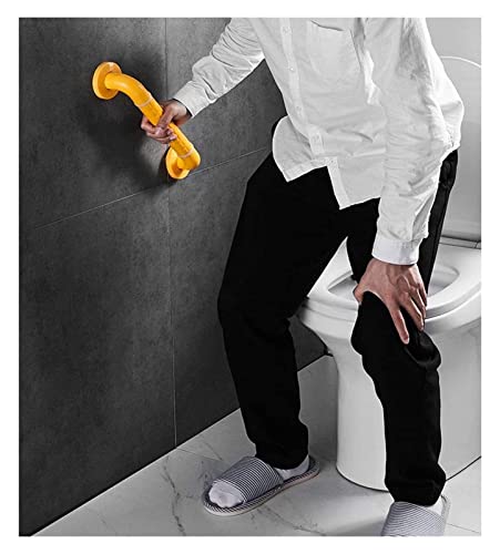 Poignées appui barres d'appui nylon jaune pour escalier et senior
