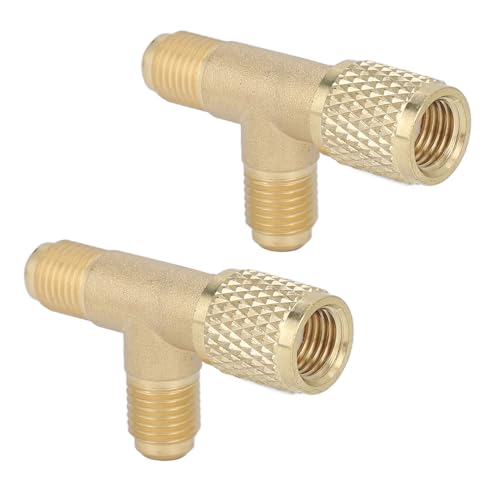 Conector rápido Fabater de latón para aire acondicionado 1/4 pulg miniatura 4