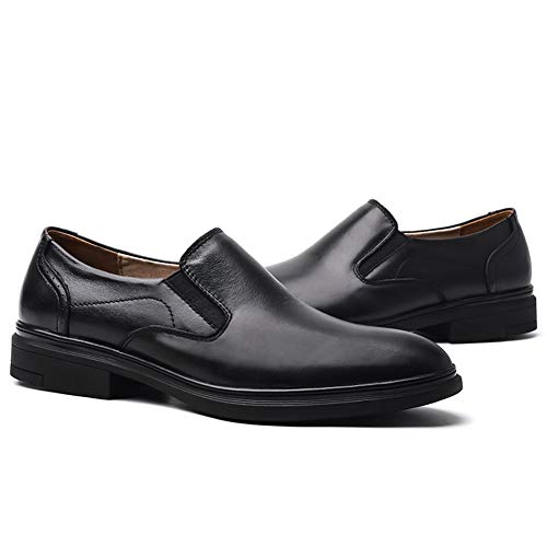 Zapatos formales Oxford para hombre con cordón elegante y cuero vegano sólido 4