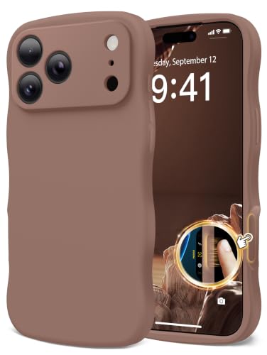 SuydanBox Magnetic & Silicone for iPhone 18 Pro/iPhone 17 Pro Case, Brown