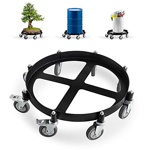 Carretilla para barriles 2000 lbs con 8 ruedas giratorias miniatura 3