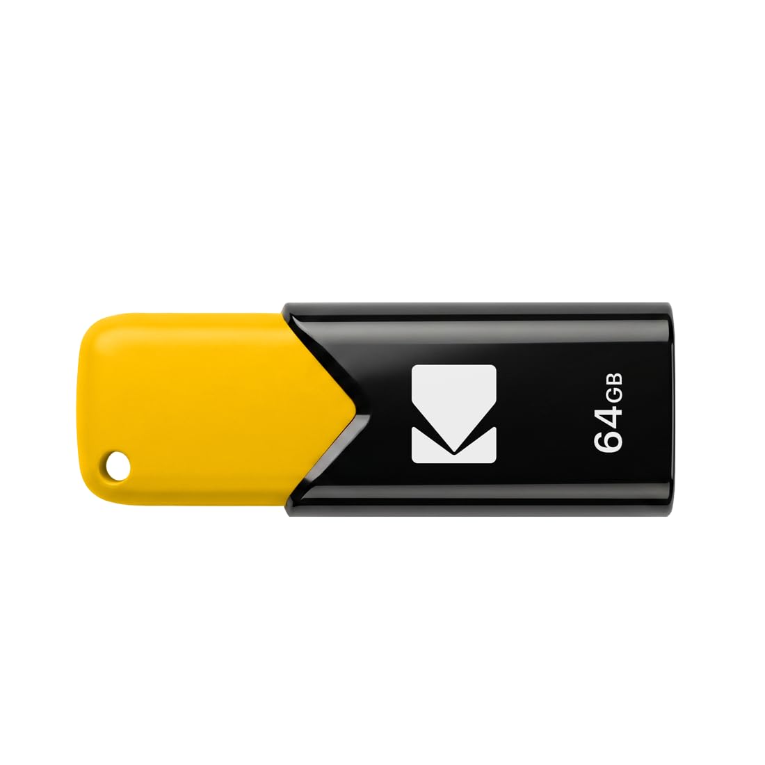 Kodak Chiavetta USB 3.2 da 64 GB, serie B110S, fino a 100 Mb/s, senza cappuccio