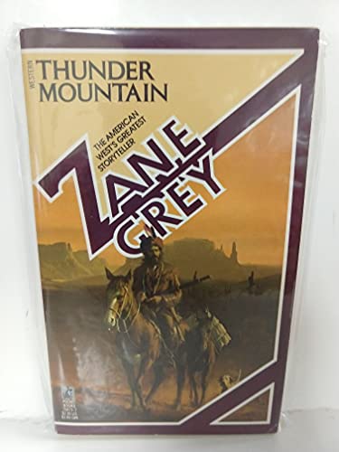 Thunder Mountain 0671704737 Book Cover