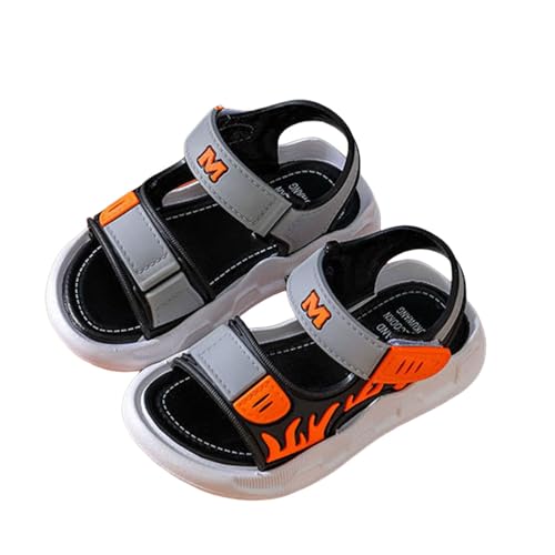 IWIHMIV Boys Summer Water Sandals Girls Open Toe Lightweight Outdoor Sport Sandals Comfortable Soft Soled Beach Shoes2
