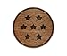 Produktbild Dragon Ball Z - Goku's Ball - 7 Stars - Super Saiyan - Custom Wooden Coaster Set