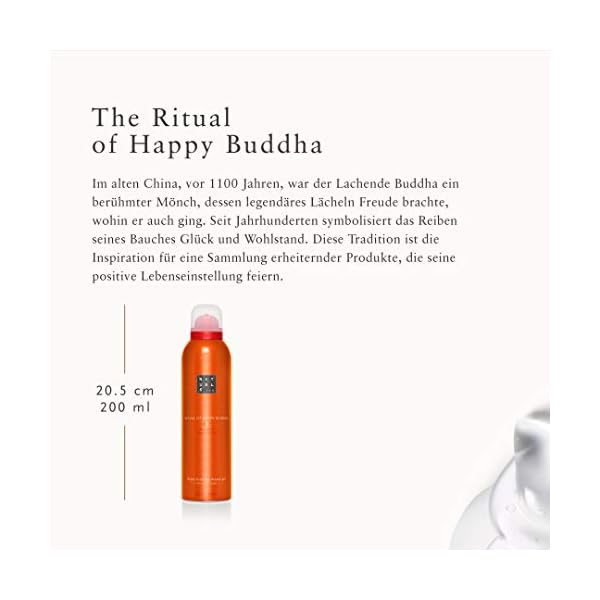 Rituals The Ritual Of Happy Buddha Duschschaum, 200 ml – Bild 4