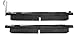 StopTech 309.09290 Sport Brake Pads with Shims and Hardware