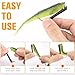 Dovesun 12PCS Ozark Rig Weedless Jig Heads for Bass Fishing Weedless Hooks, 3/0 Texas Rig Hooks Jig Heads for Saltwater & Freshwater 3/8 OZ