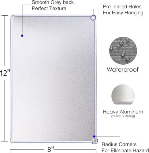 Bali Indonesia Skyline Poster - Silhouette Map Design, Metal Tin Sign, 8x12 Inch for Coastal Retreat or Boho Room Decor - Image 3