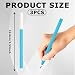 Fampery 3-Pack Fabric Markers for Sewing, Blue Erasable Water Soluble Fabric Marker, Fabric Pens for Sewing, Washable Fabric Marker, Water Soluble Pen,