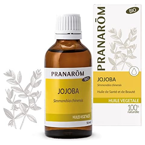 Pranarôm Aceite de Jojoba Bio 100% - Pieles Mixtas/Grasas, Cabello Graso/Seco Cover