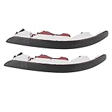  Alinory Heckstoßstange Licht Links & rechts Auto Heckstoßstange Rücklicht Reverse Stop Nebelscheinwerfer passend für Audi Q5 2009-2016 (grau)