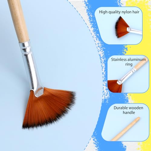 Dimeho 578616_1_YSNAUWVC Fan Brush For Painting thumb #2