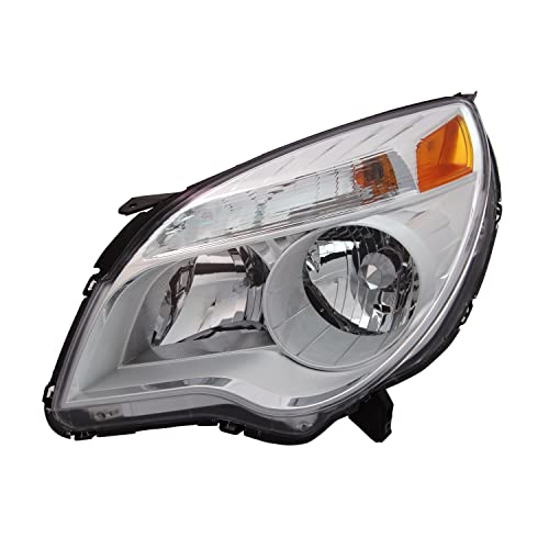 TYC Left Headlight Assembly Compatible with 2010-2015 Chevrolet Equinox