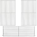 Unidanho Warming Rack for Pit Boss Lexington Grill Cooking Grates Upper Grid Pitboss 500 540 Series Wood Pellet Smoker Replacement Parts Stainless Steel Grilling BBQ Accessory