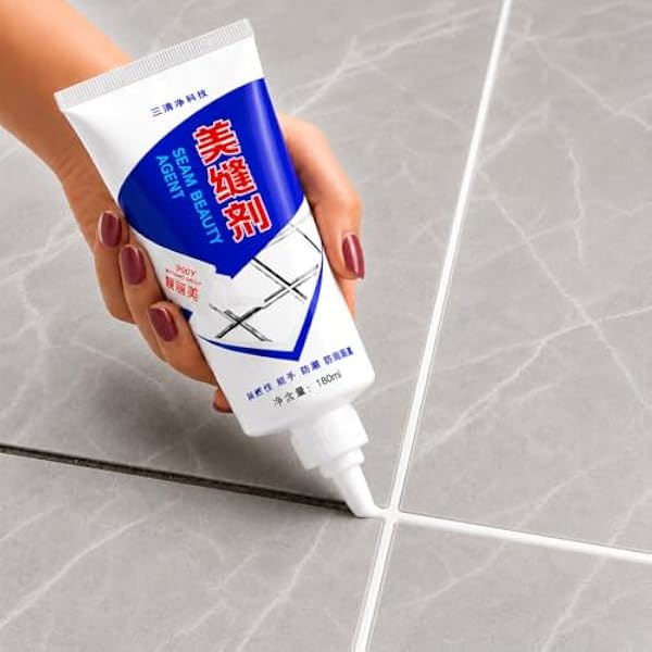 UB Unity Brand Wall Repair Paste Tube Waterproof Crack Filler for Walls & Tiles Gap Filler | White Cement Sealant & Joint Repair Paste | Tile Grout Repair Waterproof for Bathroom & Wall Cracks (180 g)
