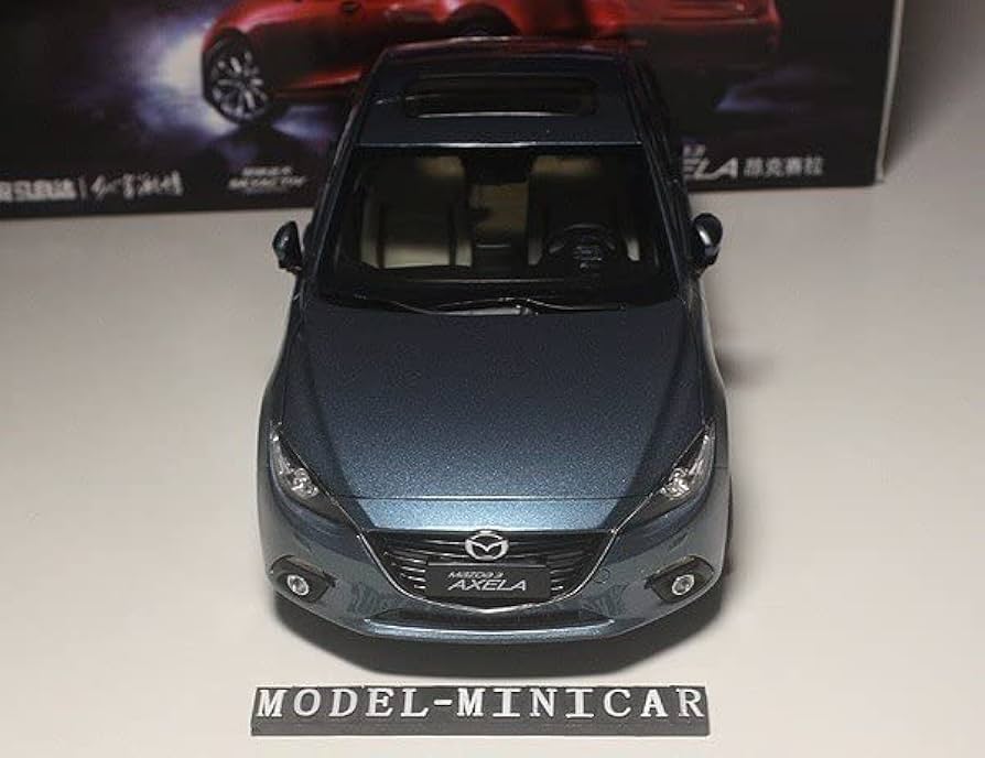 Amazon | 1/18 MAZDA 3 マツダ AXELA アクセラ 青 | ミニカー