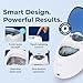 iSonic Ultrasonic Denture/Aligner/Retainer Cleaner for All Dental and Sleep apnea appliances (F3900)
