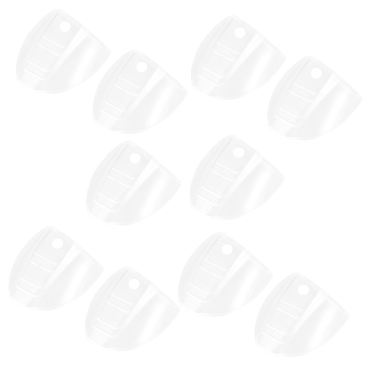 Seitenschutz for Schutzbrillen, transparenter Seitenschutz for die Sicherheit, 5 Paar Schutzbrillen, seitlicher Sicherheitsschutz for Sonnenbrillen, transparente Seitenschutzbrillen(Color:Transparent