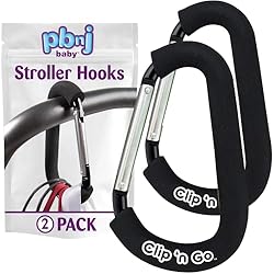 Stroller Hooks for Hanging Diaper Bags - Mommy Stroller Clip