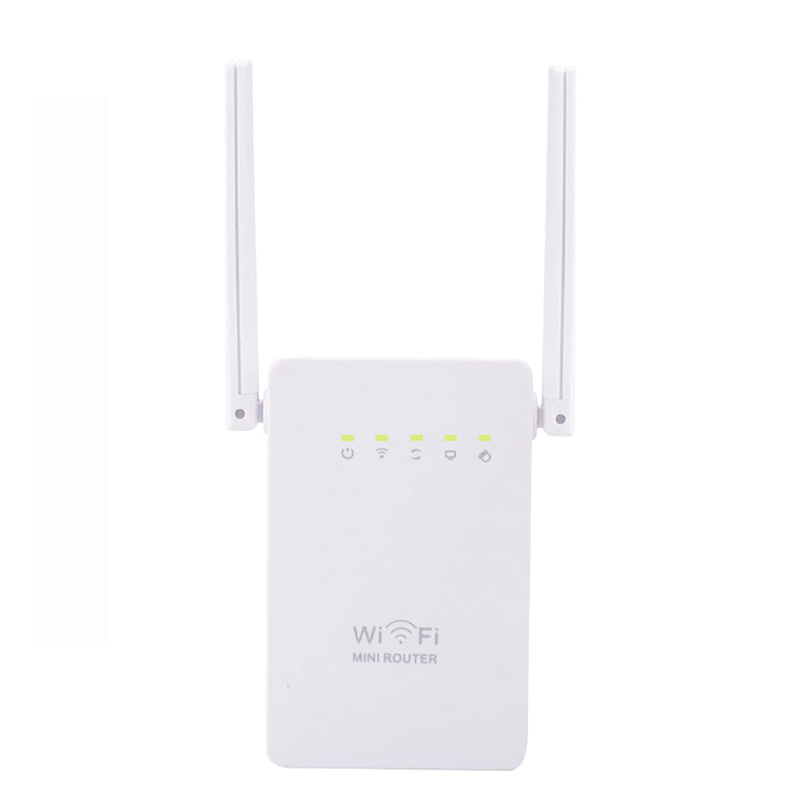 Ripetitore di segnale WiFi Extender per casa fino a 360° Copertura completa di 4000 piedi quadrati e 7 dispositivi, WiFi Extender fino a 300 Mbps, 5 modalità, per casa e all'aperto