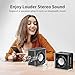 LENRUE Mini Bluetooth Speaker,Wireless Portable Speakers,5W Small Speaker with Clear Sound,Support TWS/TF Card,Lanyard Design for Hiking, Biking, Trip,Gift for Men/Women/Boys/Girls