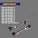 Sway Bar Link Front Kit Sway Bar Quicker Disconnect System Compatible with 1997-2006 Jeep Wrangler TJ 1984-2001 Jeep Cherokee XJ 2.5