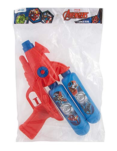 Pistola Lança Agua Avengers Etitoys Pistola Lança Agua Avengers Estampa Avengers