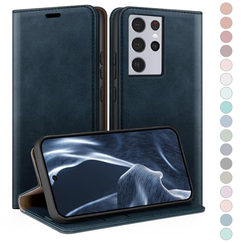Case à rabat Samsung S21 Ultra sécurisé contre le piratage